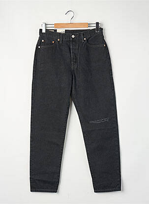 Blugi cu croială dreaptă negru LEVI'S femeie