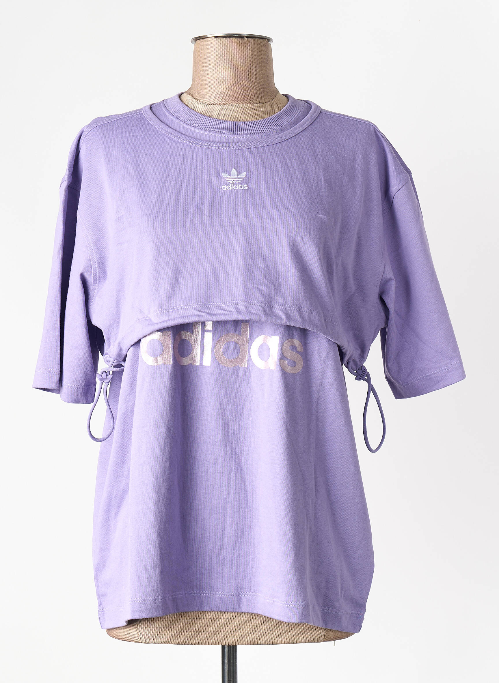 Tricou violet ADIDAS femeie