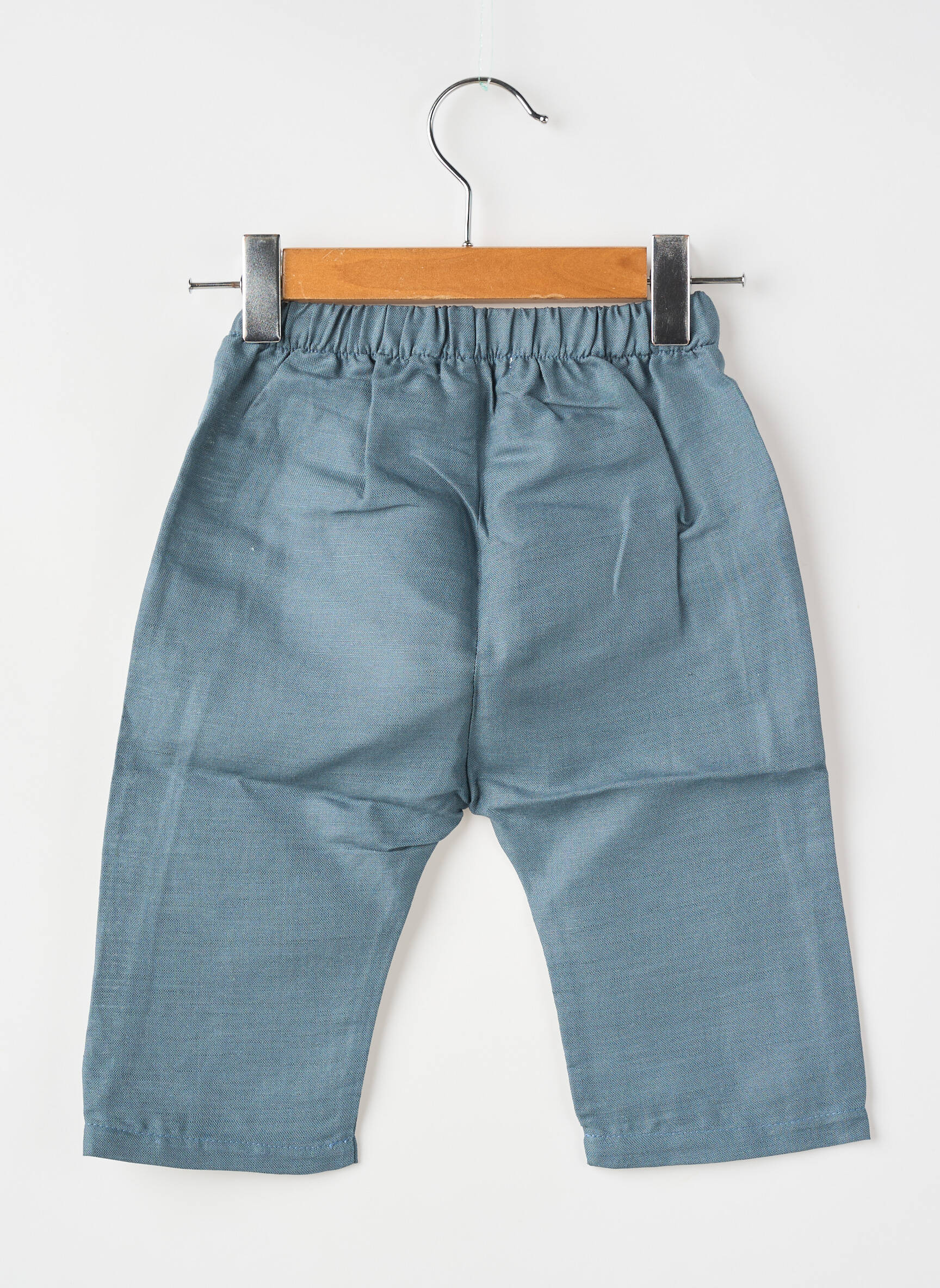 Pantalon drept albastru LA PETITE COLLECTION fată