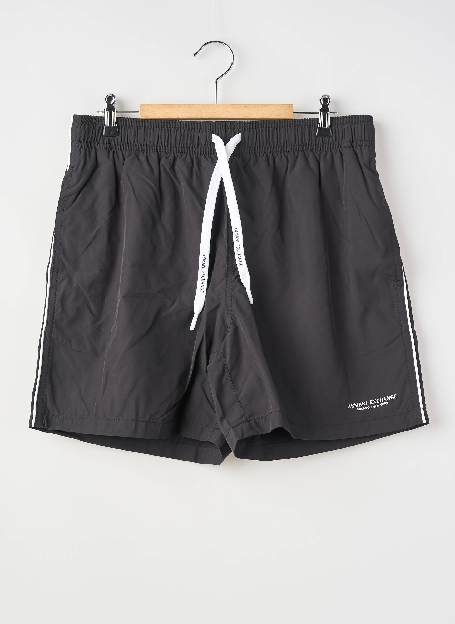 Șort de baie negru ARMANI EXCHANGE bărbat