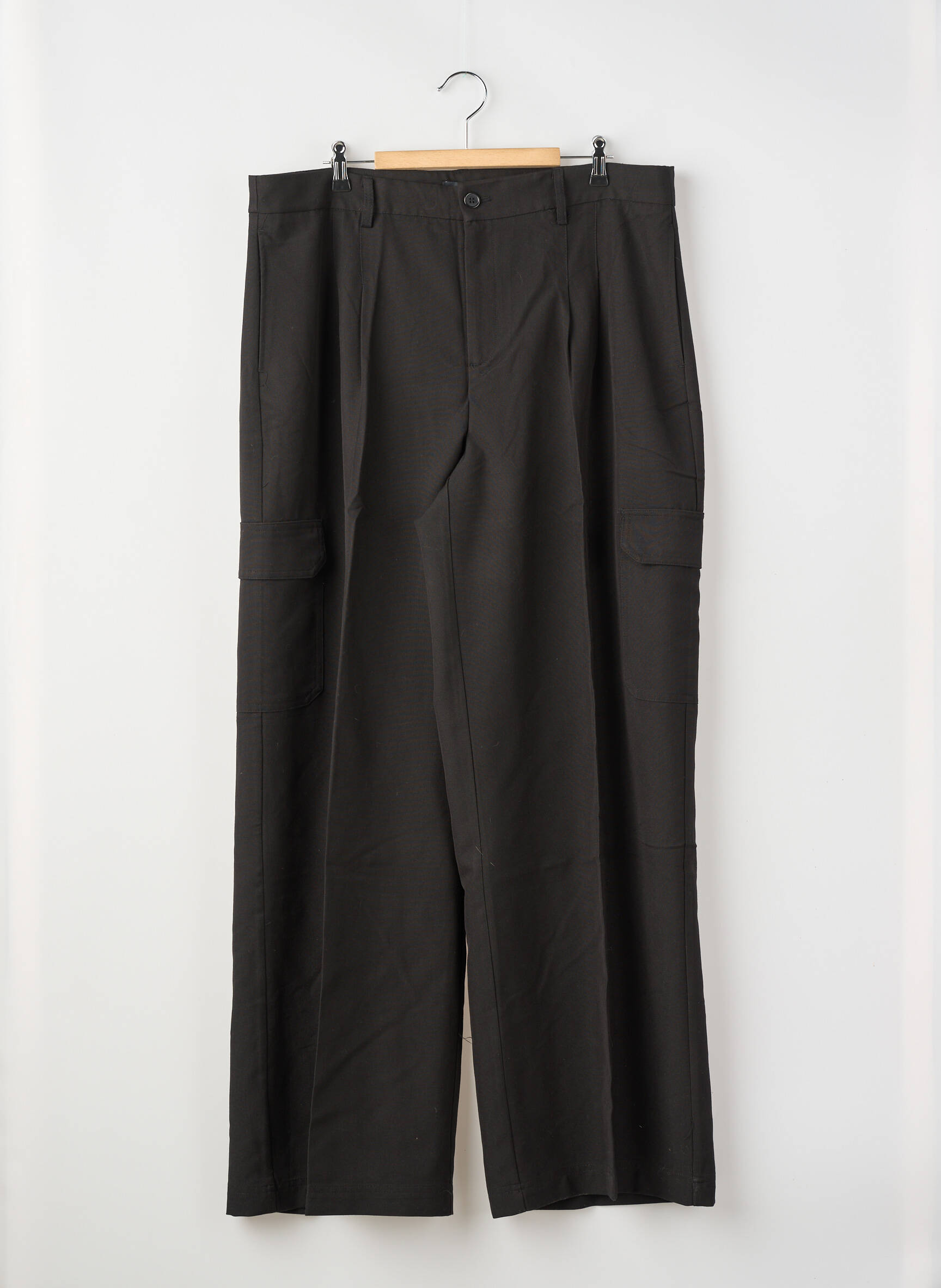 Pantalon larg negru GINA TRICOT femeie