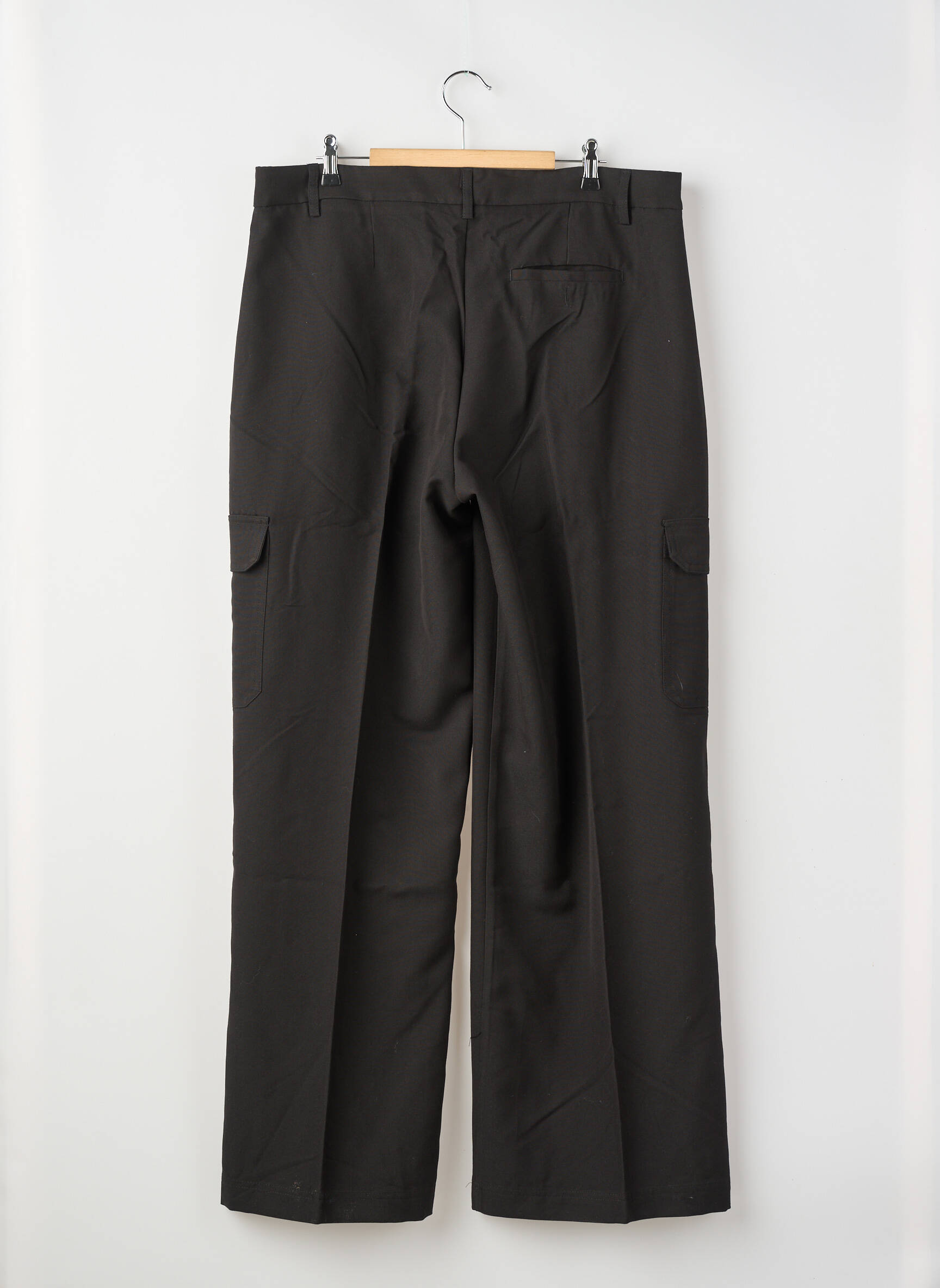 Pantalon larg negru GINA TRICOT femeie