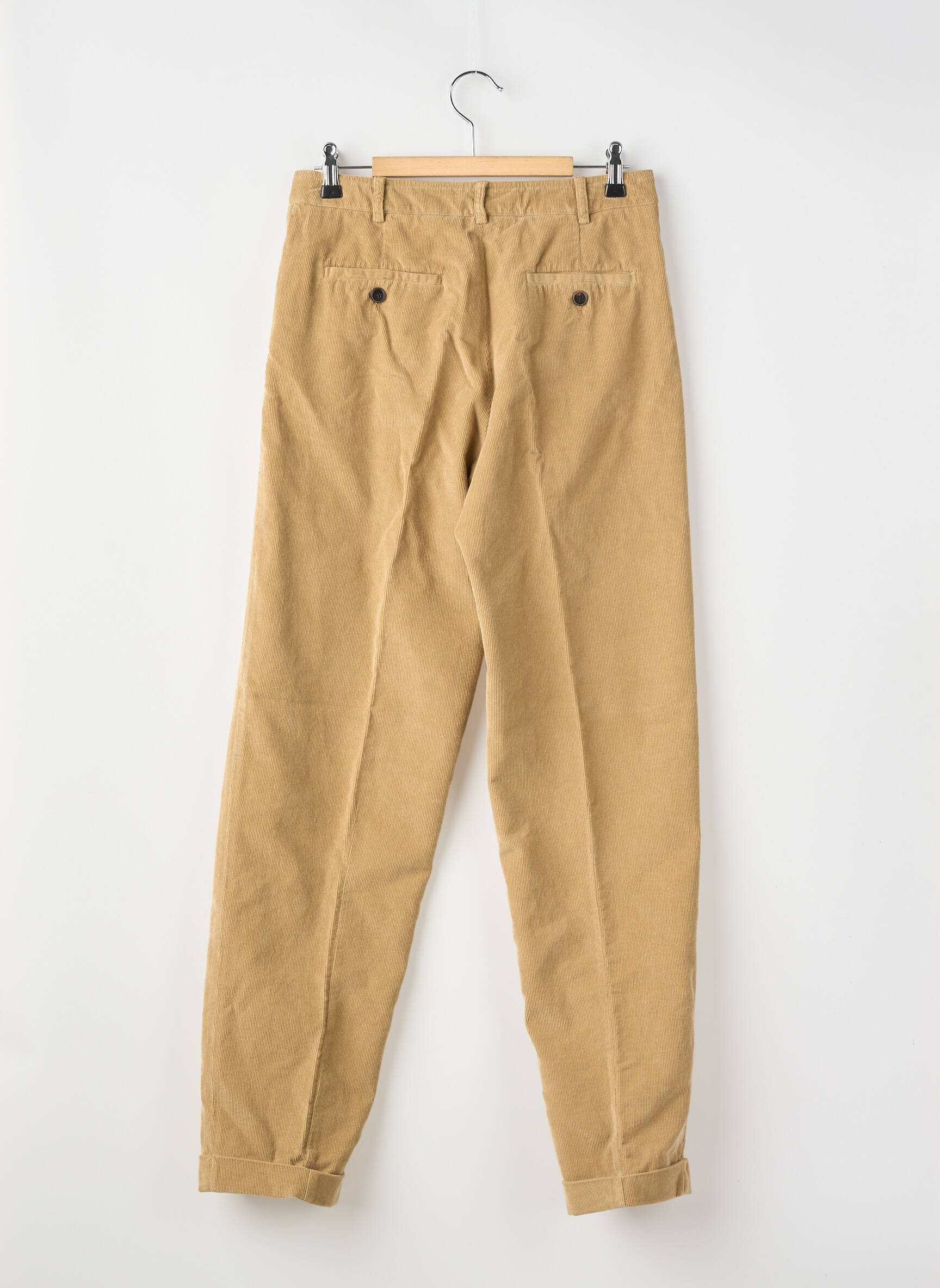 Pantalon drept maro POMANDERE femeie