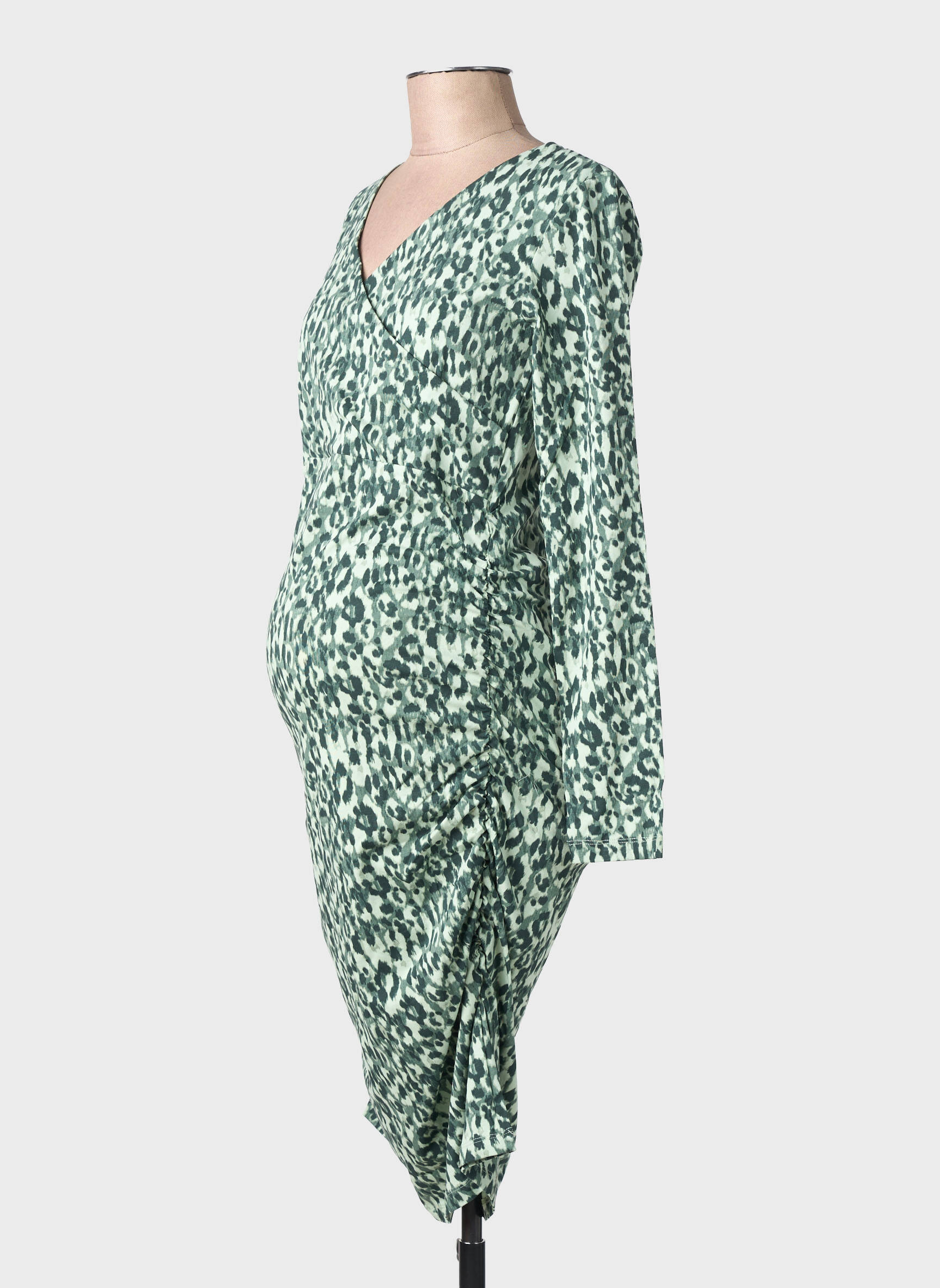 Rochie scurtă verde MAMA LICIOUS femeie