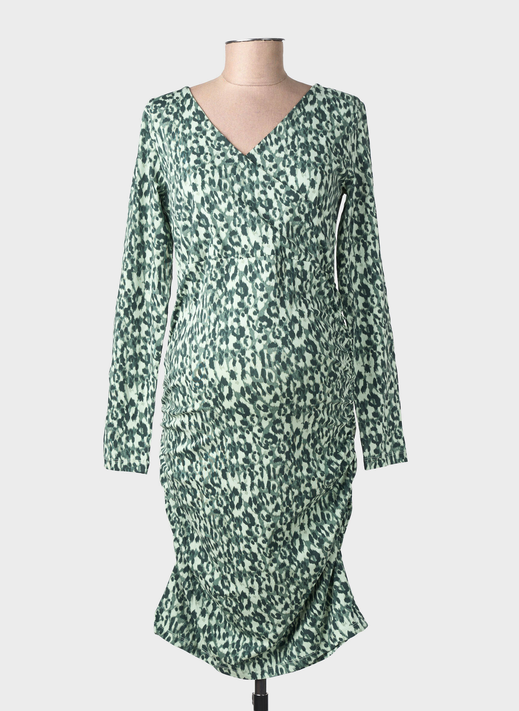 Rochie scurtă verde MAMA LICIOUS femeie