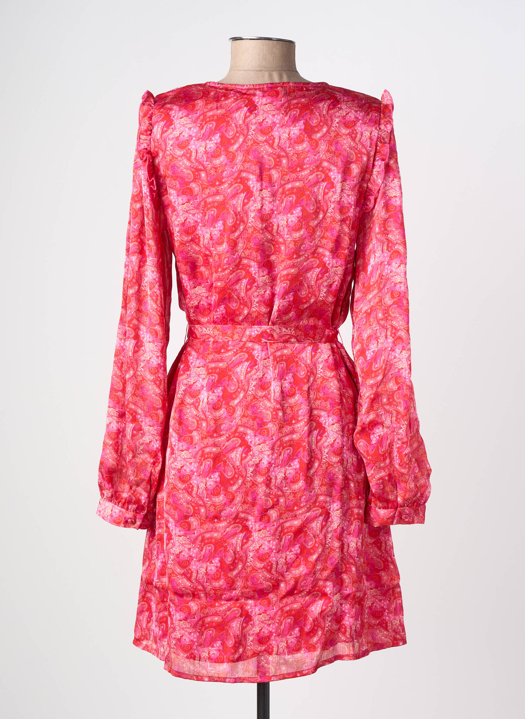 Rochie scurtă roz VILA femeie