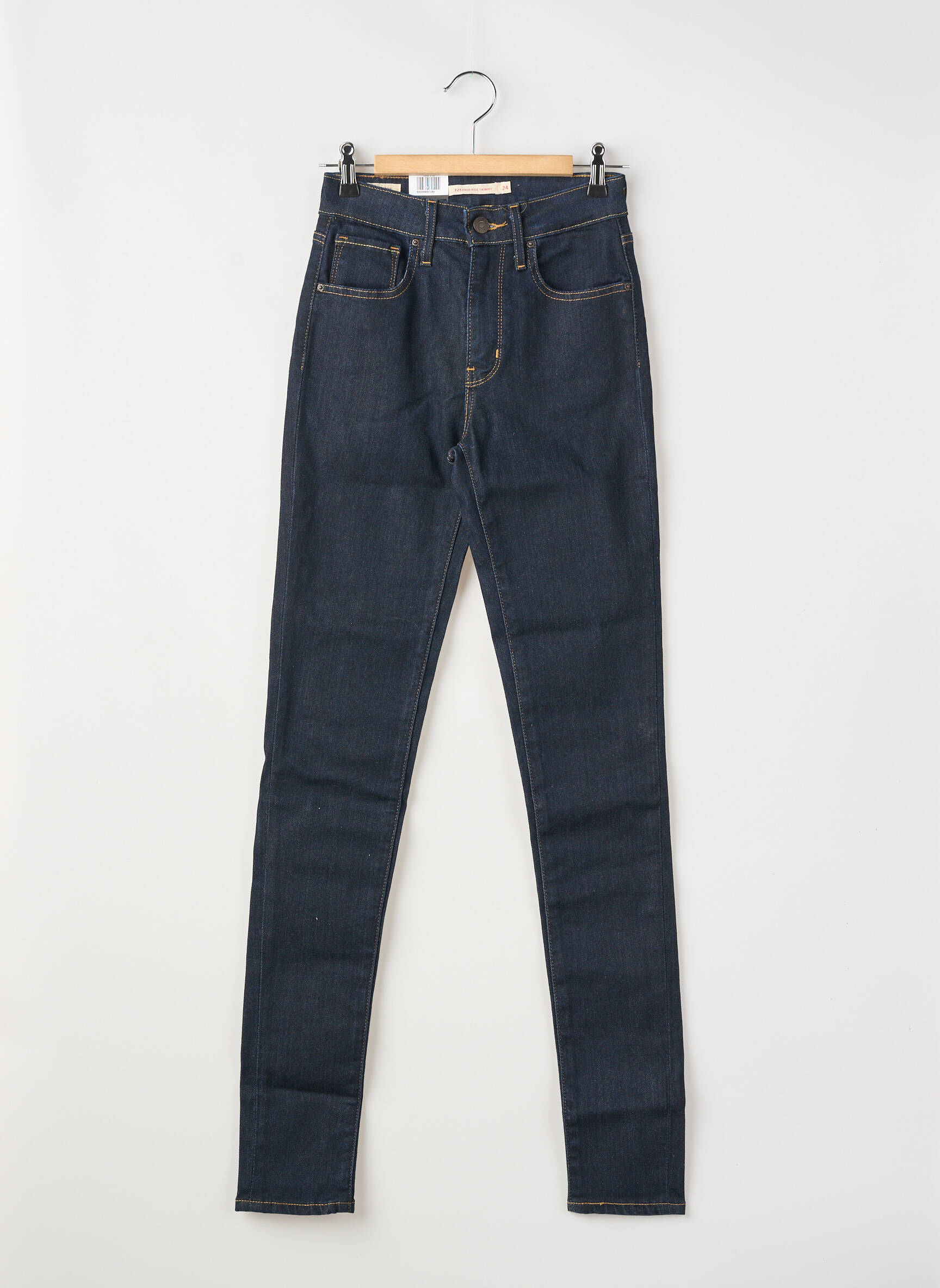 Blugi skinny albastru LEVI'S femeie