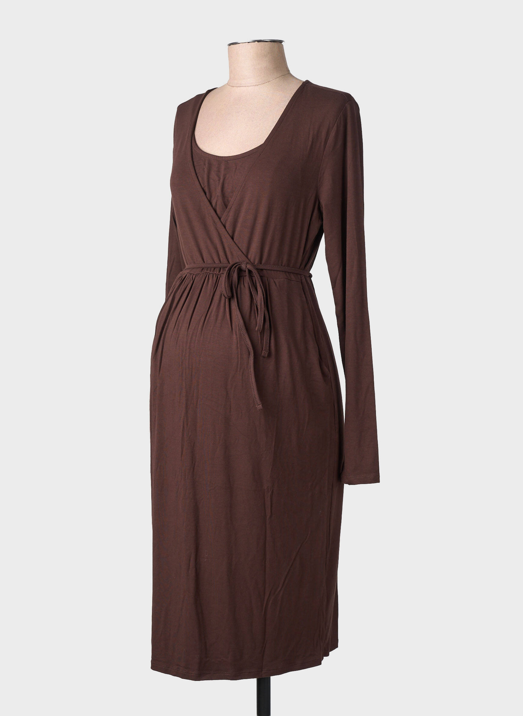 Rochie scurtă bej NOPPIES femeie