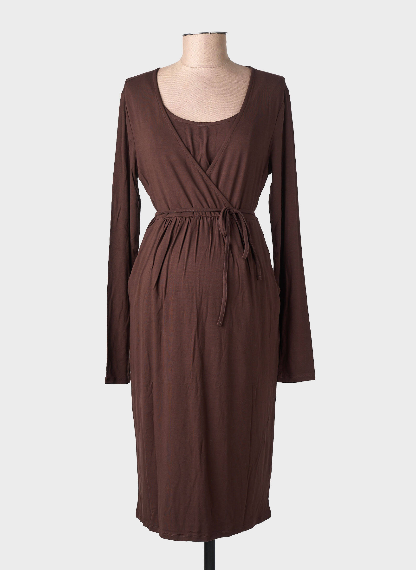 Rochie scurtă bej NOPPIES femeie
