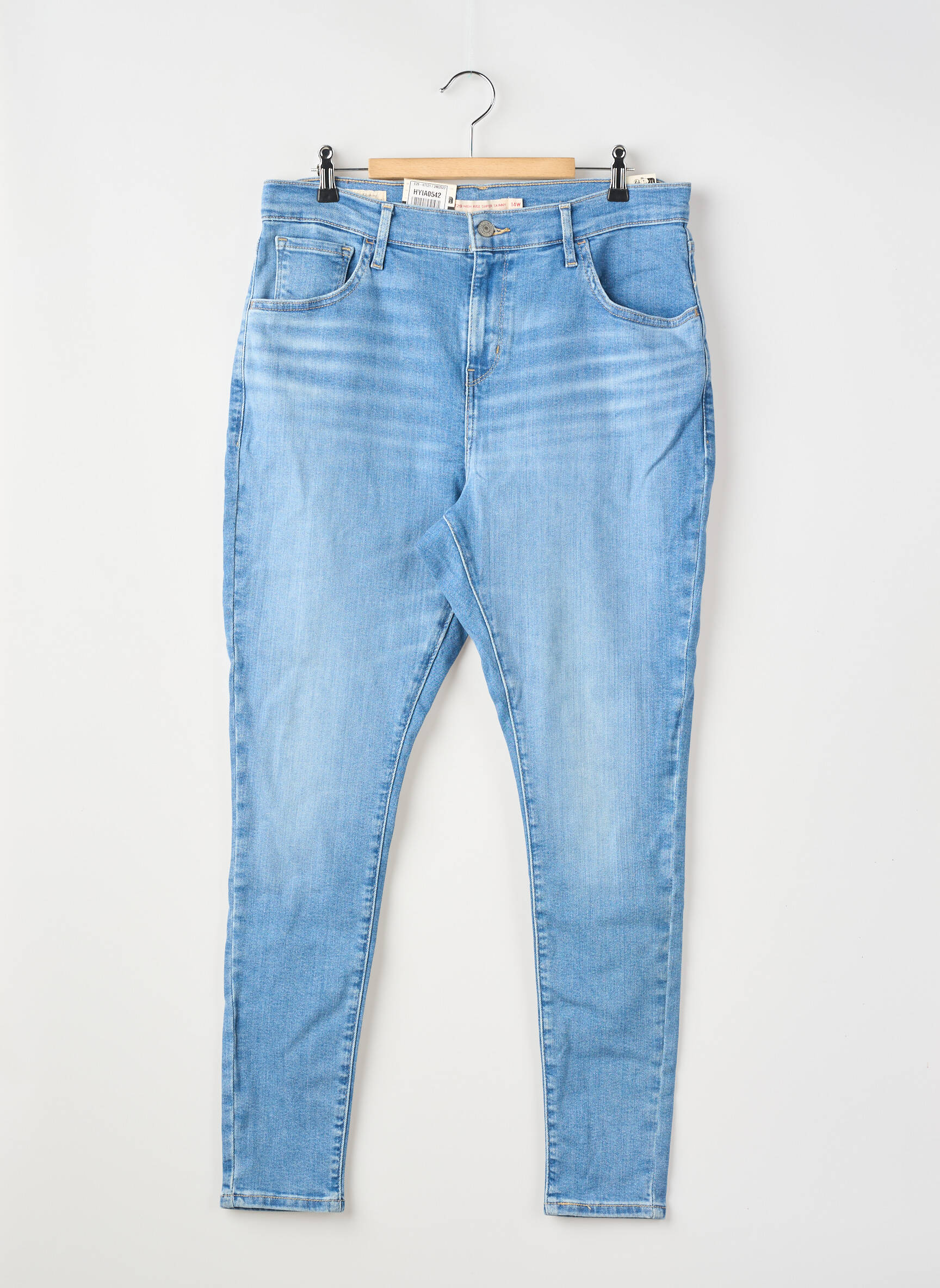 Blugi skinny albastru LEVI'S femeie