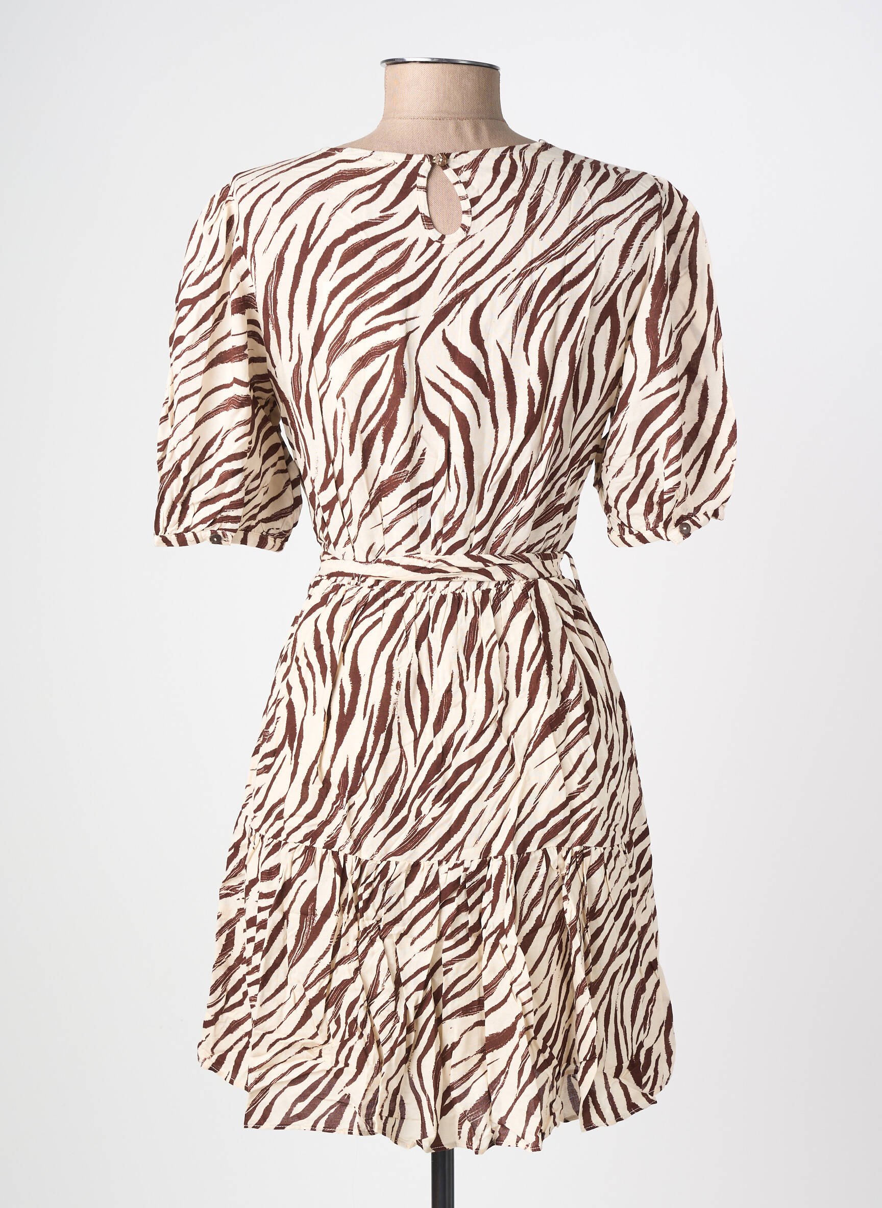 Rochie scurtă bej GRACE & MILA femeie