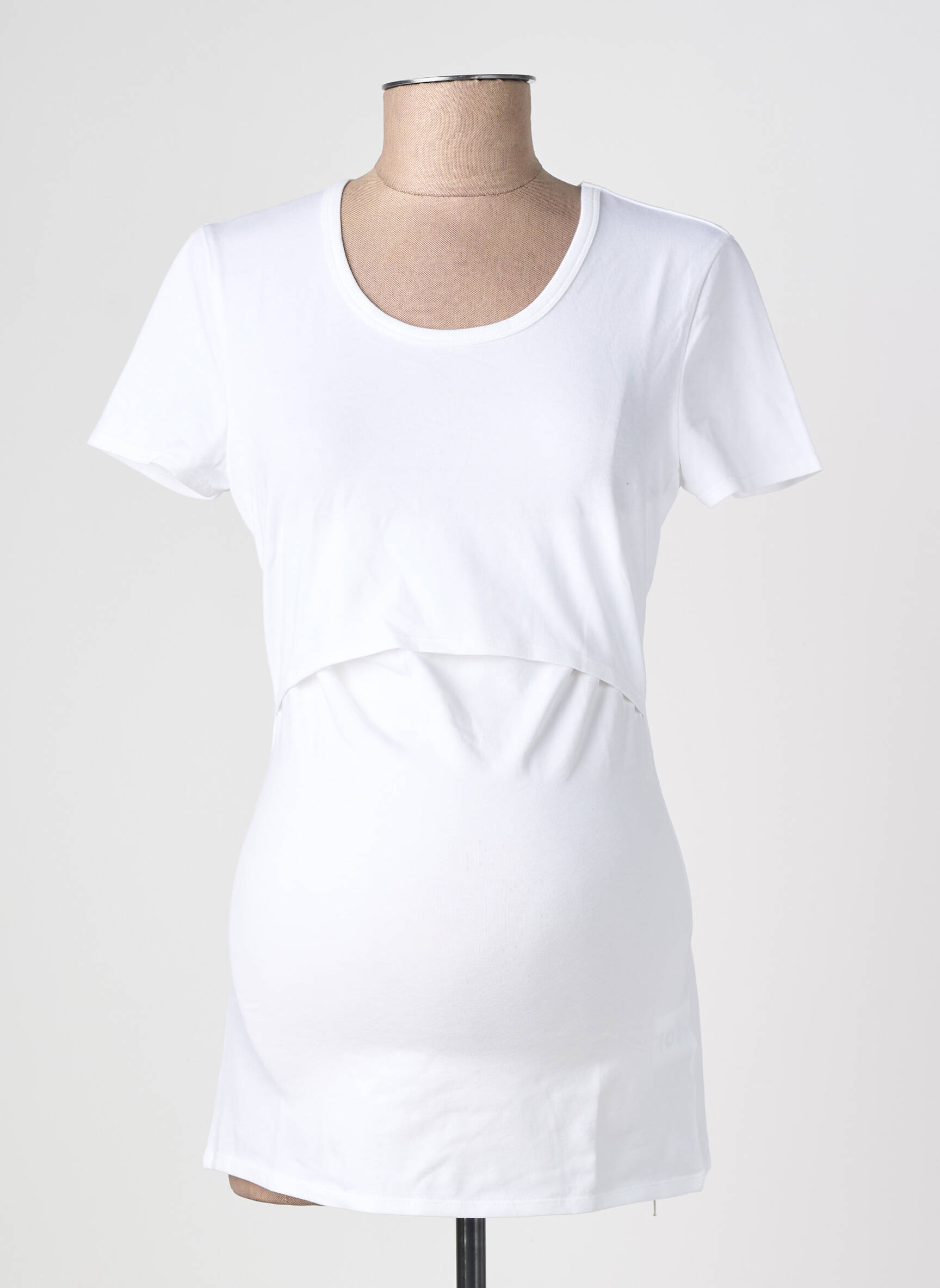 Tricou / top maternitate alb BOOB femeie