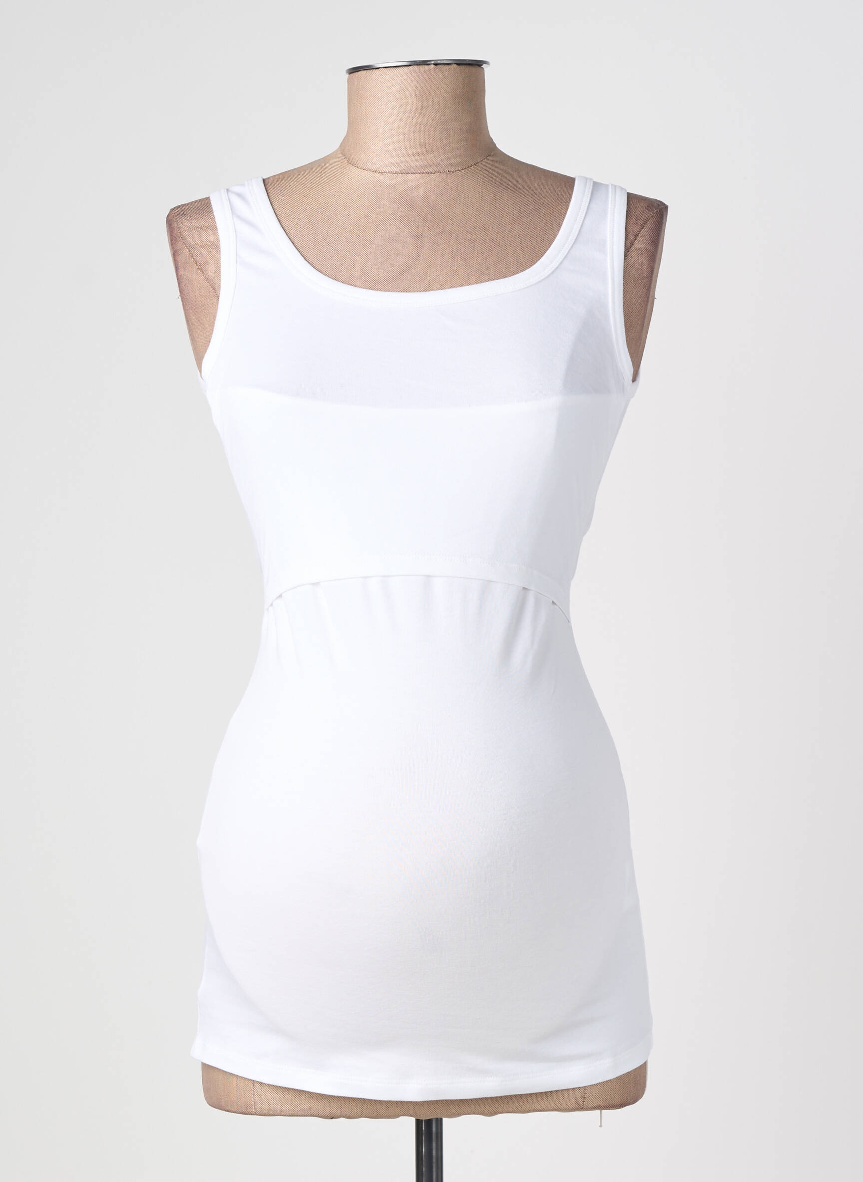 Tricou / top maternitate alb BOOB femeie