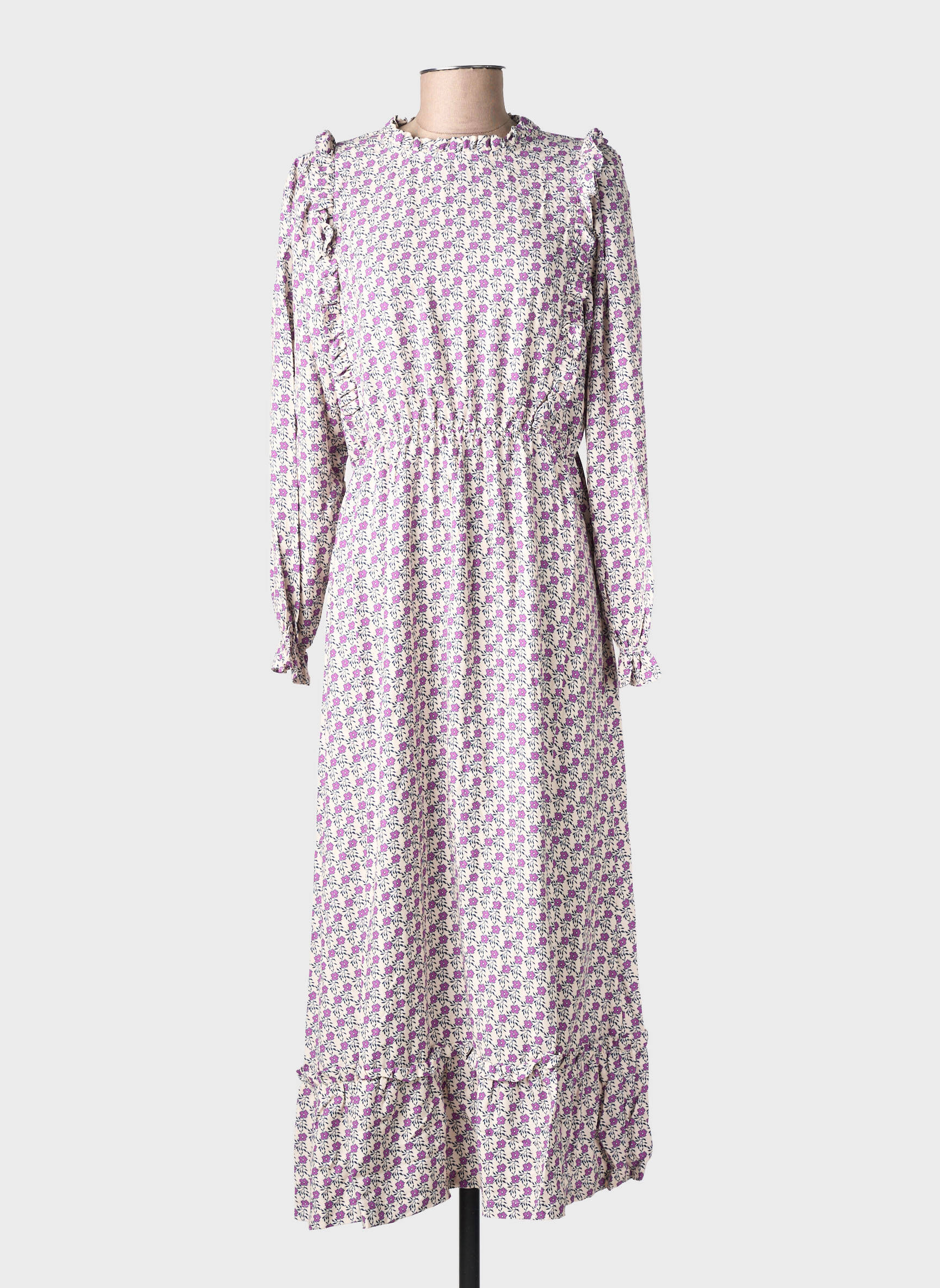 Rochie midi violet THE NEW SOCIETY femeie
