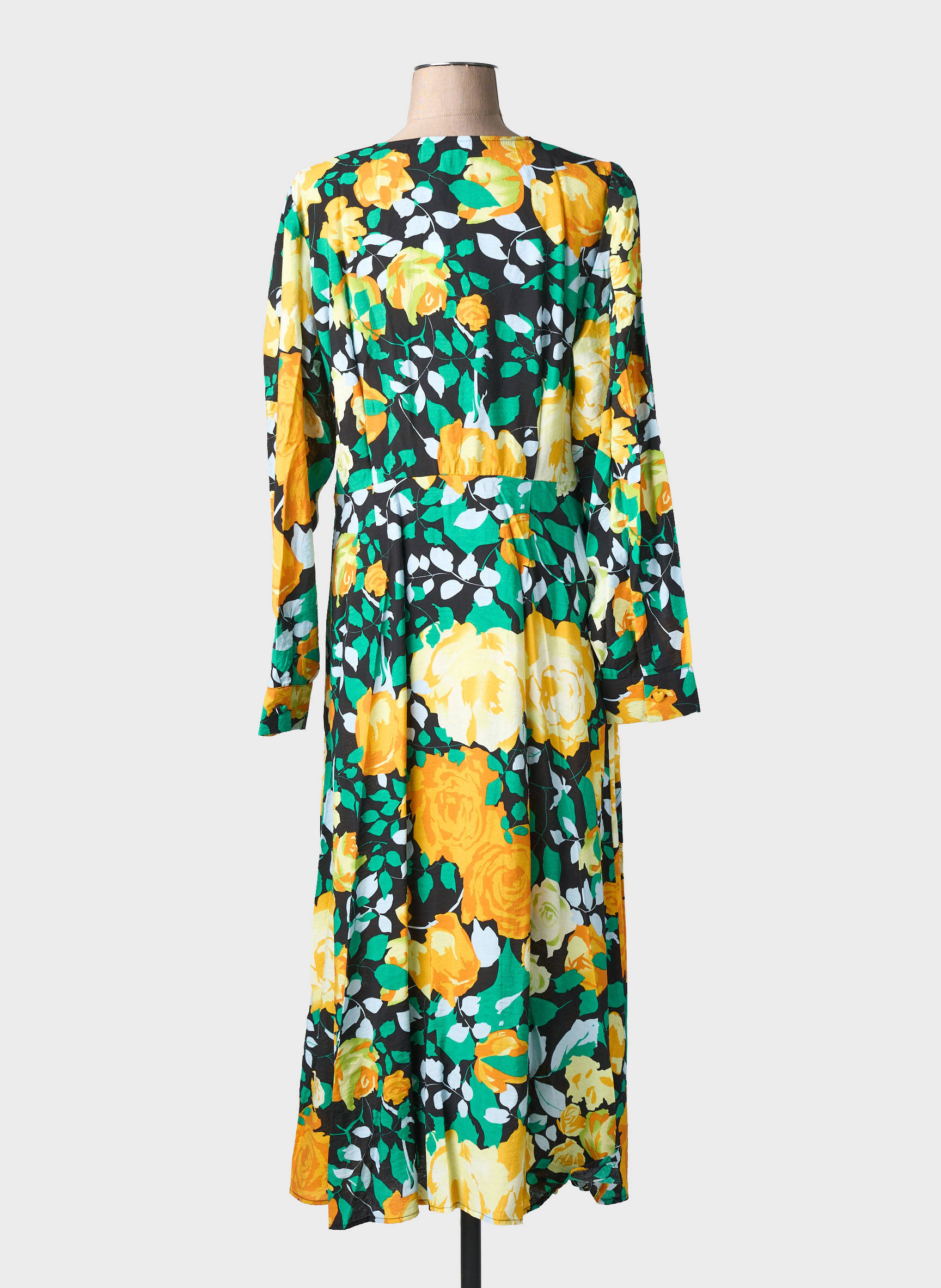 Rochie lungă verde OBJECT femeie