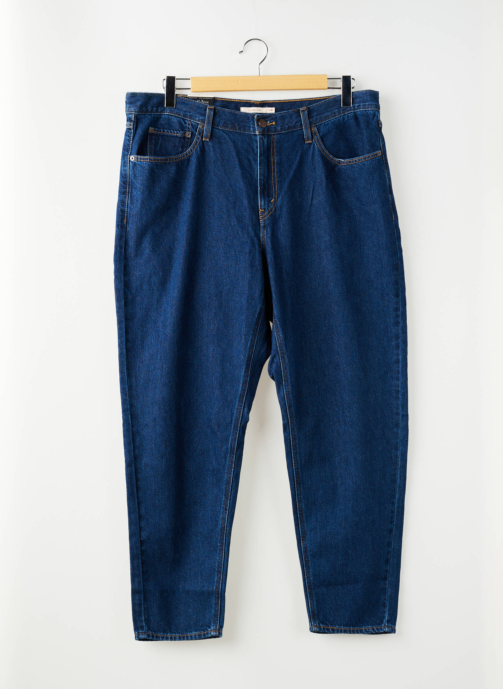 Blugi croială mom albastru LEVI'S femeie