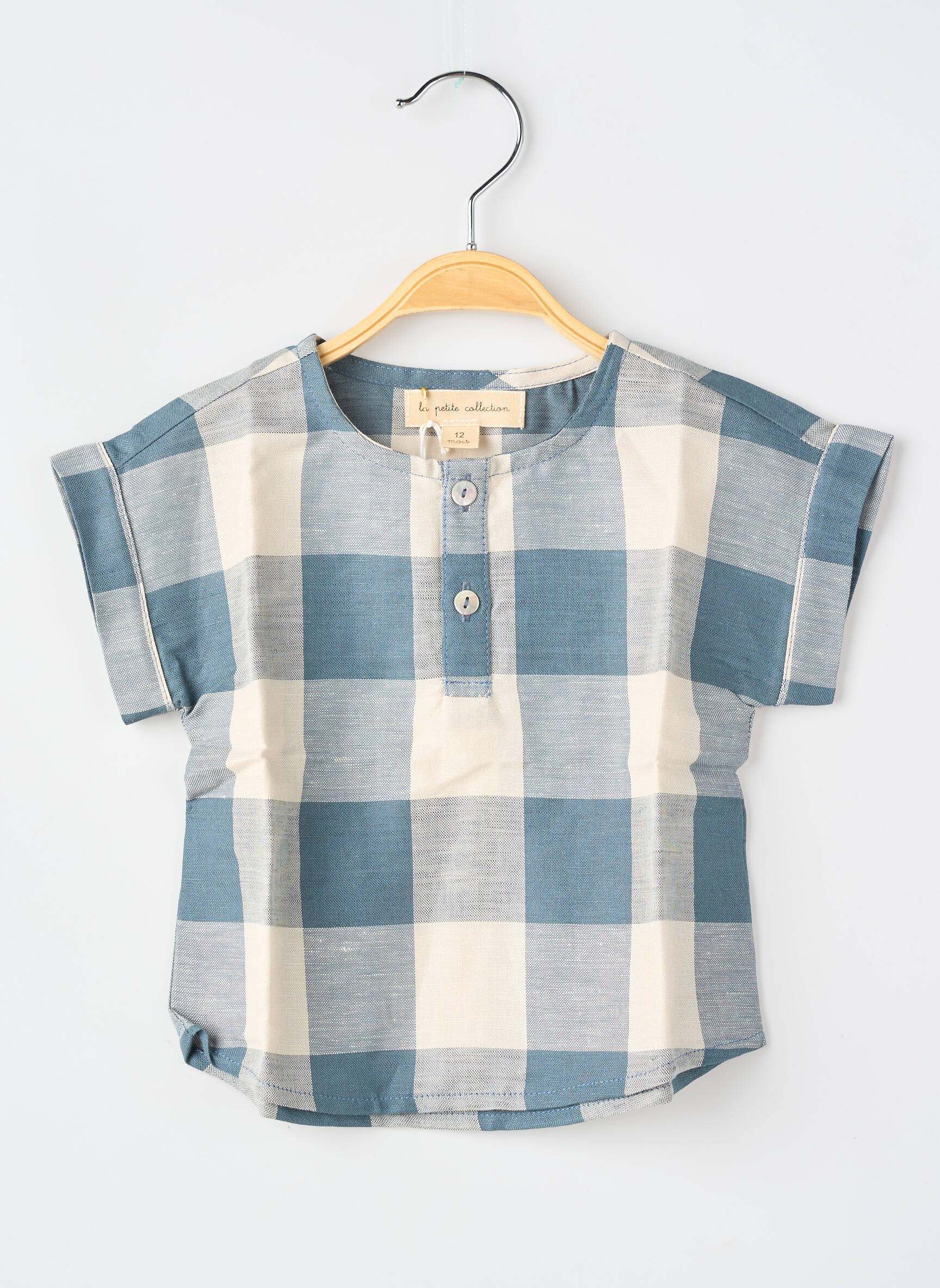 Tricou albastru LA PETITE COLLECTION fată