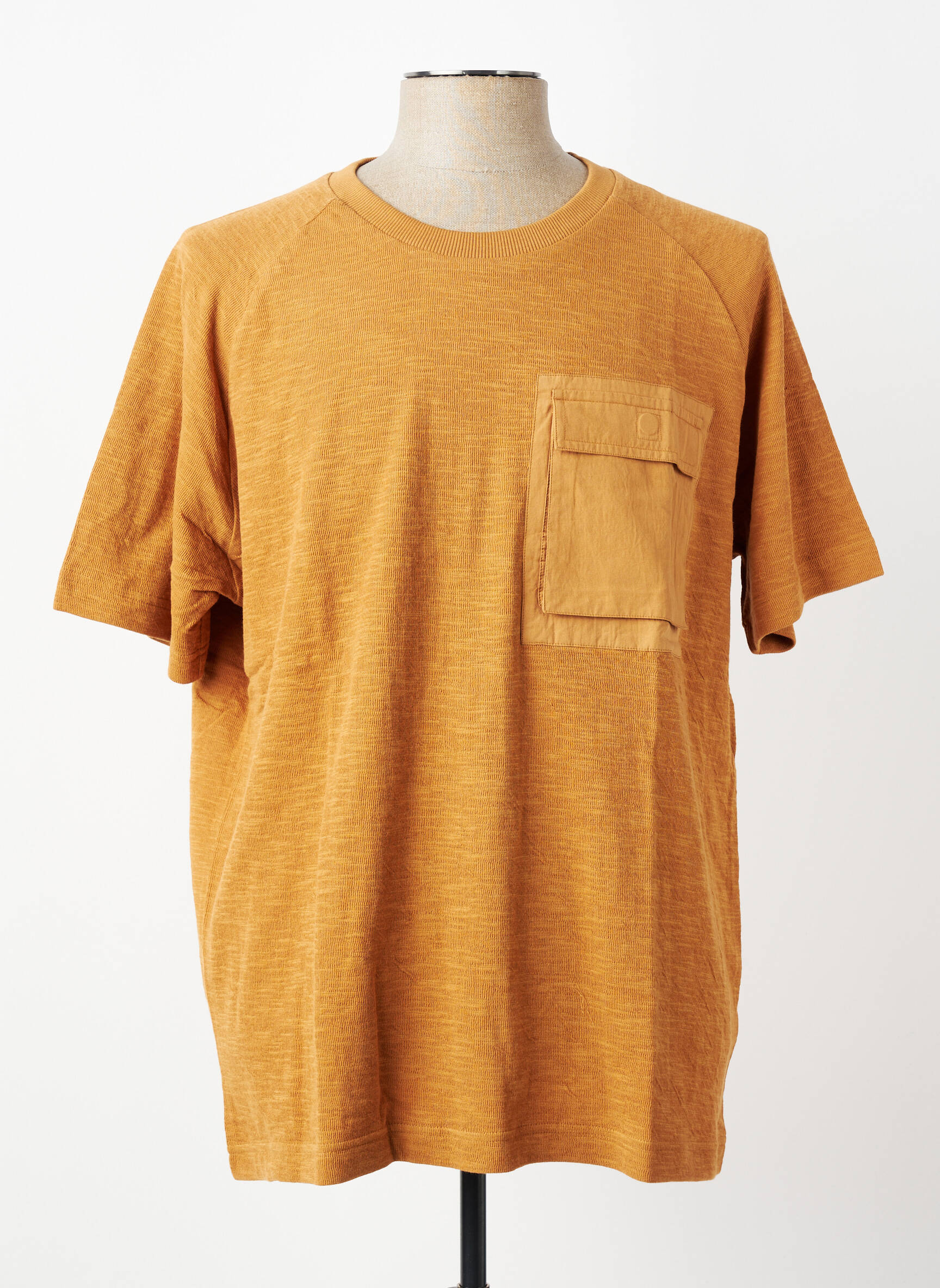 Tricou maro KNOWLEDGE COTTON APPAREL bărbat