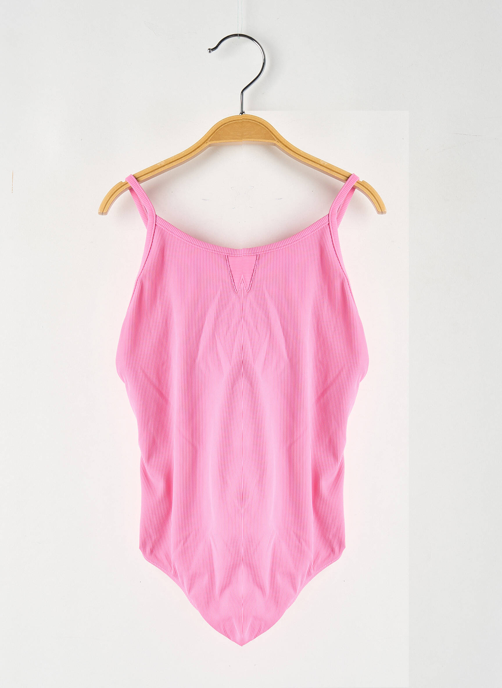 Costum de baie dintr-o singură piesă roz SUNCHILD fată