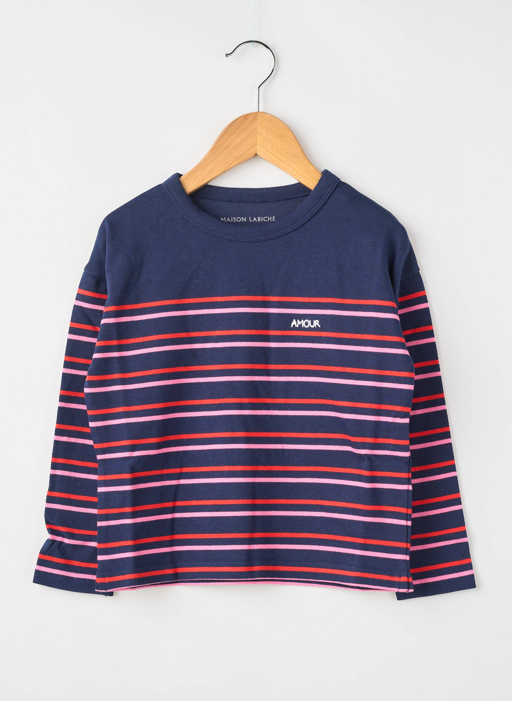 Tricou albastru MAISON LABICHE fată
