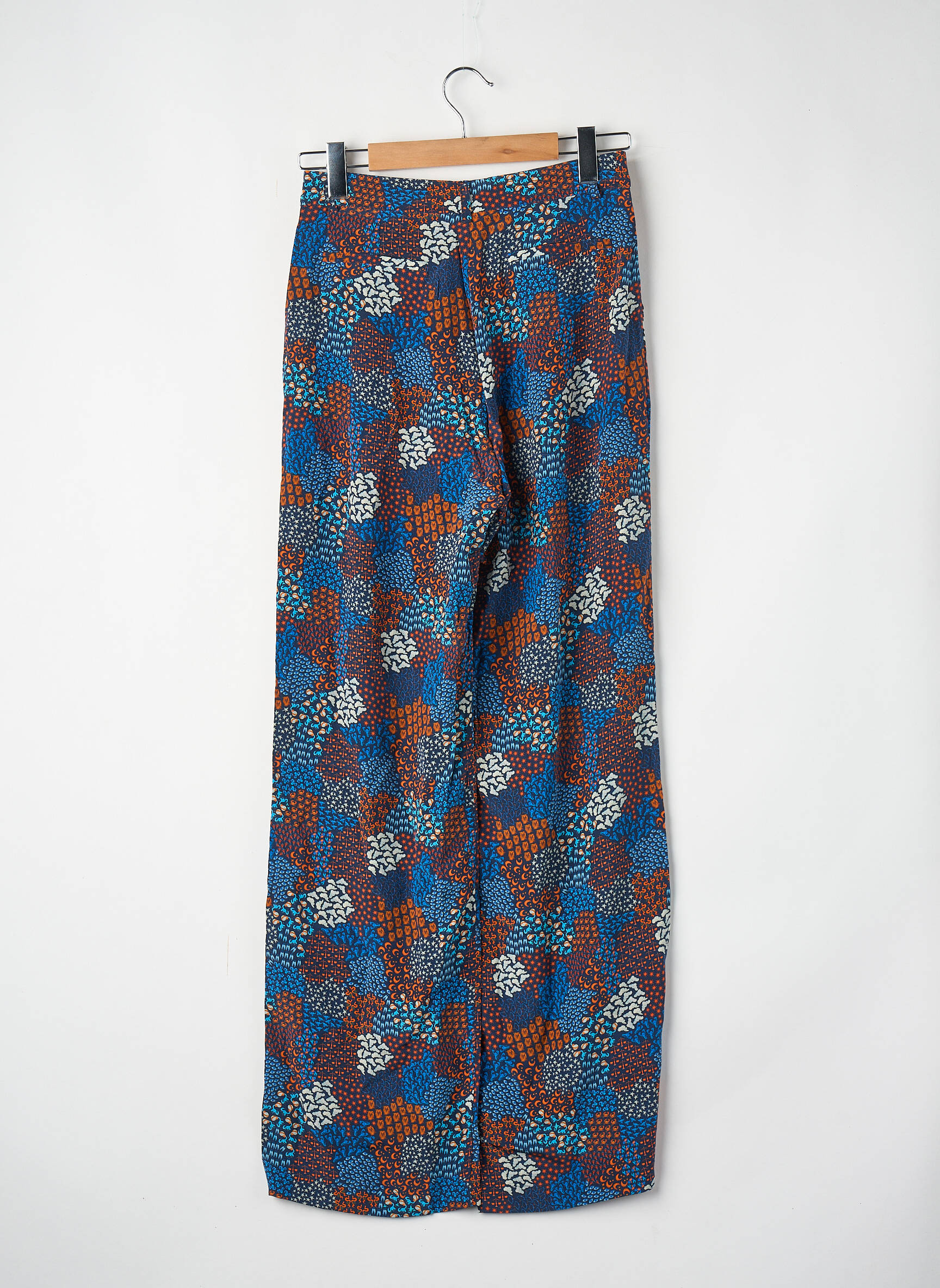 Pantalon drept albastru SOI PARIS femeie