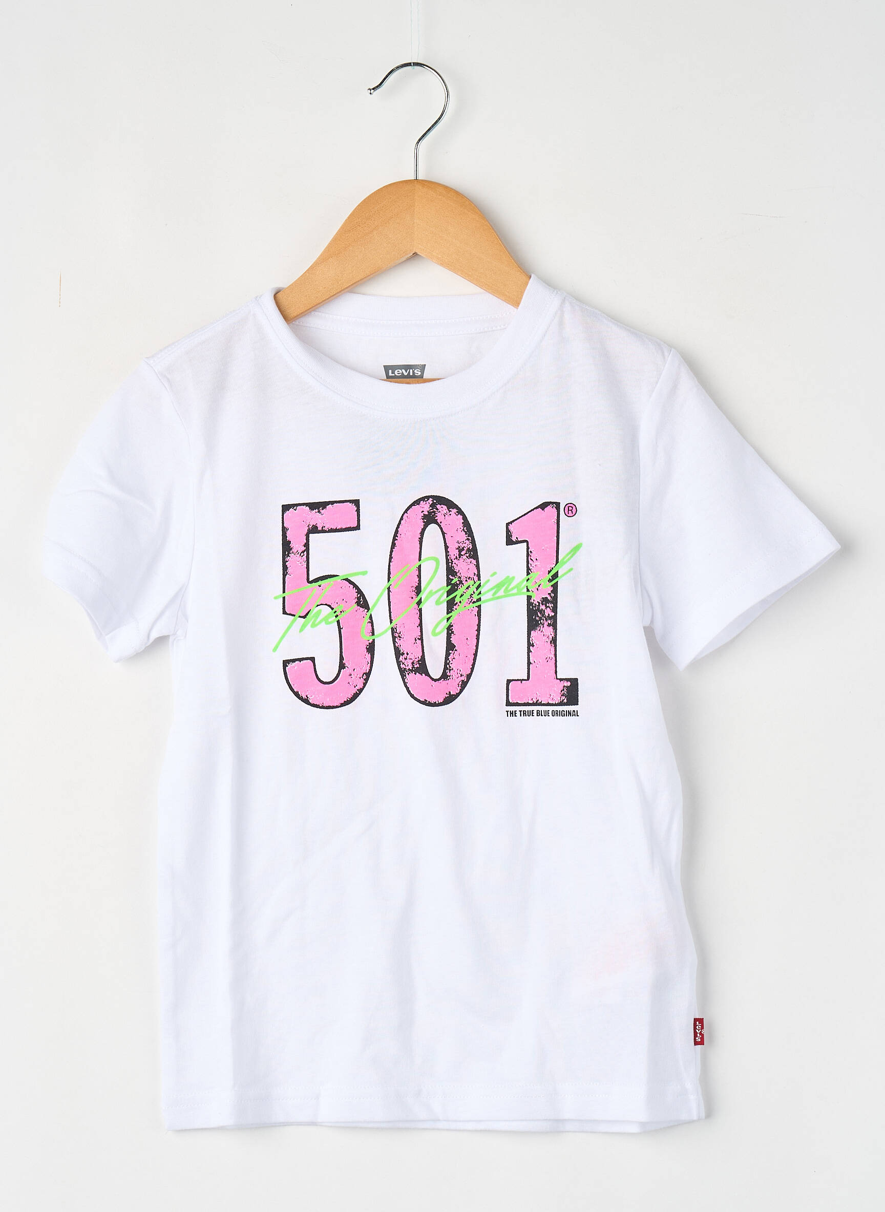 Tricou alb LEVI'S băiat