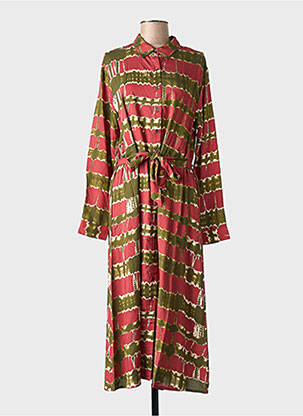 Rochie midi roz LA PETITE ETOILE femeie