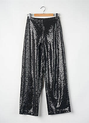Pantalon larg negru VILA femeie