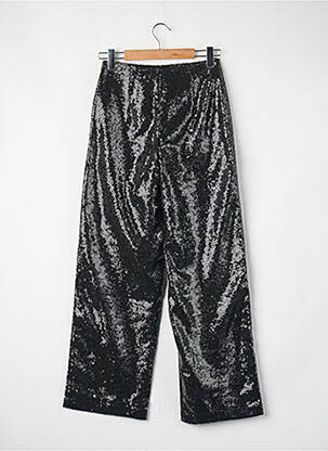 Pantalon larg negru VILA femeie