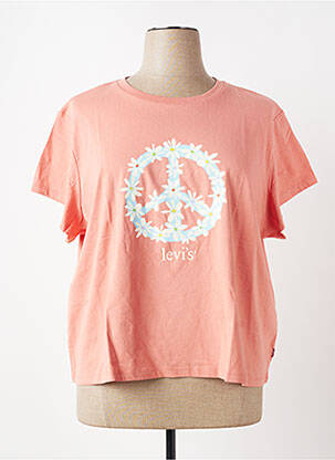 Tricou roșu LEVI'S femeie