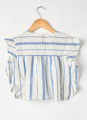 Top albastru BELLEROSE fată