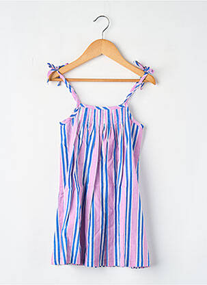 Rochie scurtă roz LUCAS DU TERTRE fată