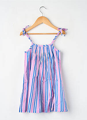 Rochie scurtă roz LUCAS DU TERTRE fată