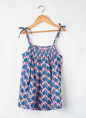 Rochie scurtă albastru LUCAS DU TERTRE fată