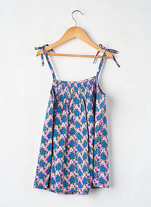 Rochie scurtă albastru LUCAS DU TERTRE fată