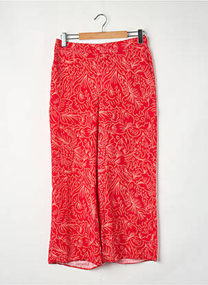 Pantalon larg roșu SOI PARIS femeie