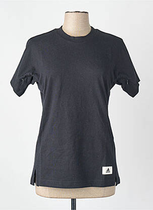 Tricou / top maternitate negru ADIDAS femeie