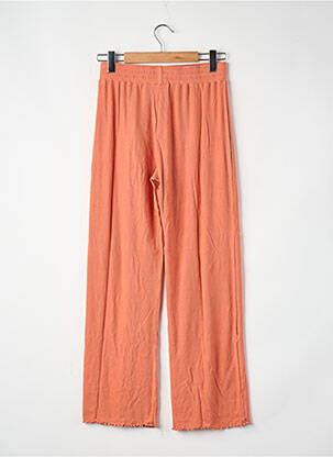 Pantalon drept portocalie LA NOUVELLE femeie