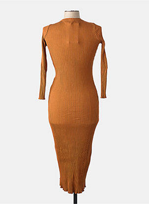 Rochie lungă maro RITA ROW femeie