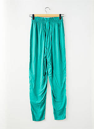 Pantalon drept verde VILA femeie