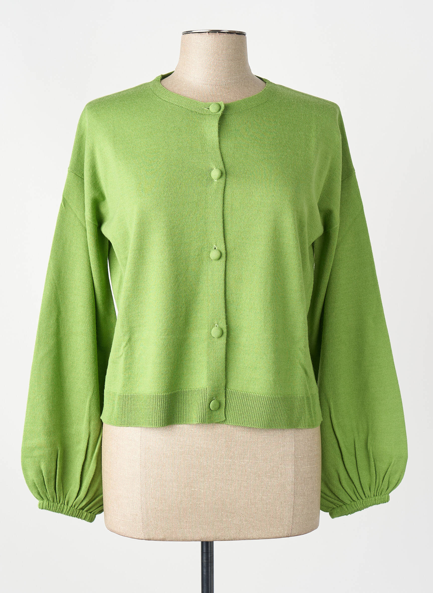 Vestă cu mâneci lungi verde PERSONA BY MARINA RINALDI femeie