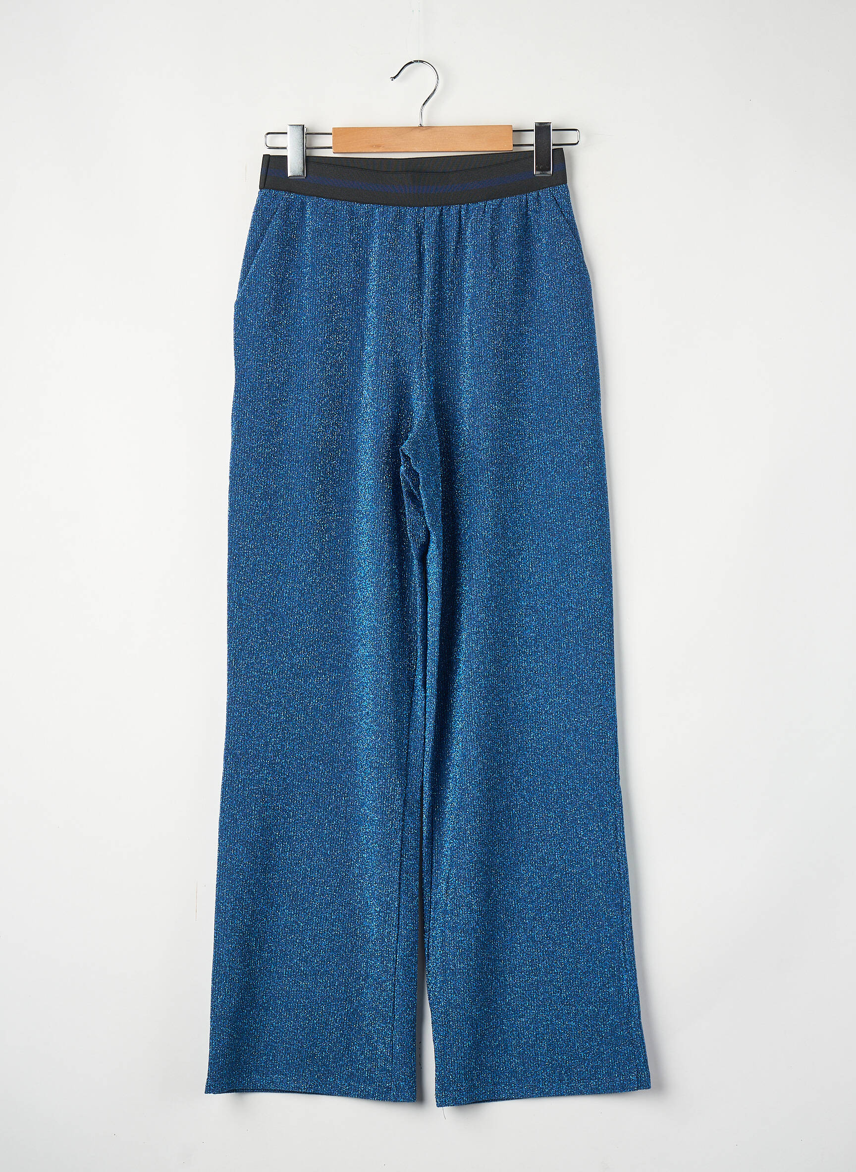 Pantalon larg albastru INDEE femeie