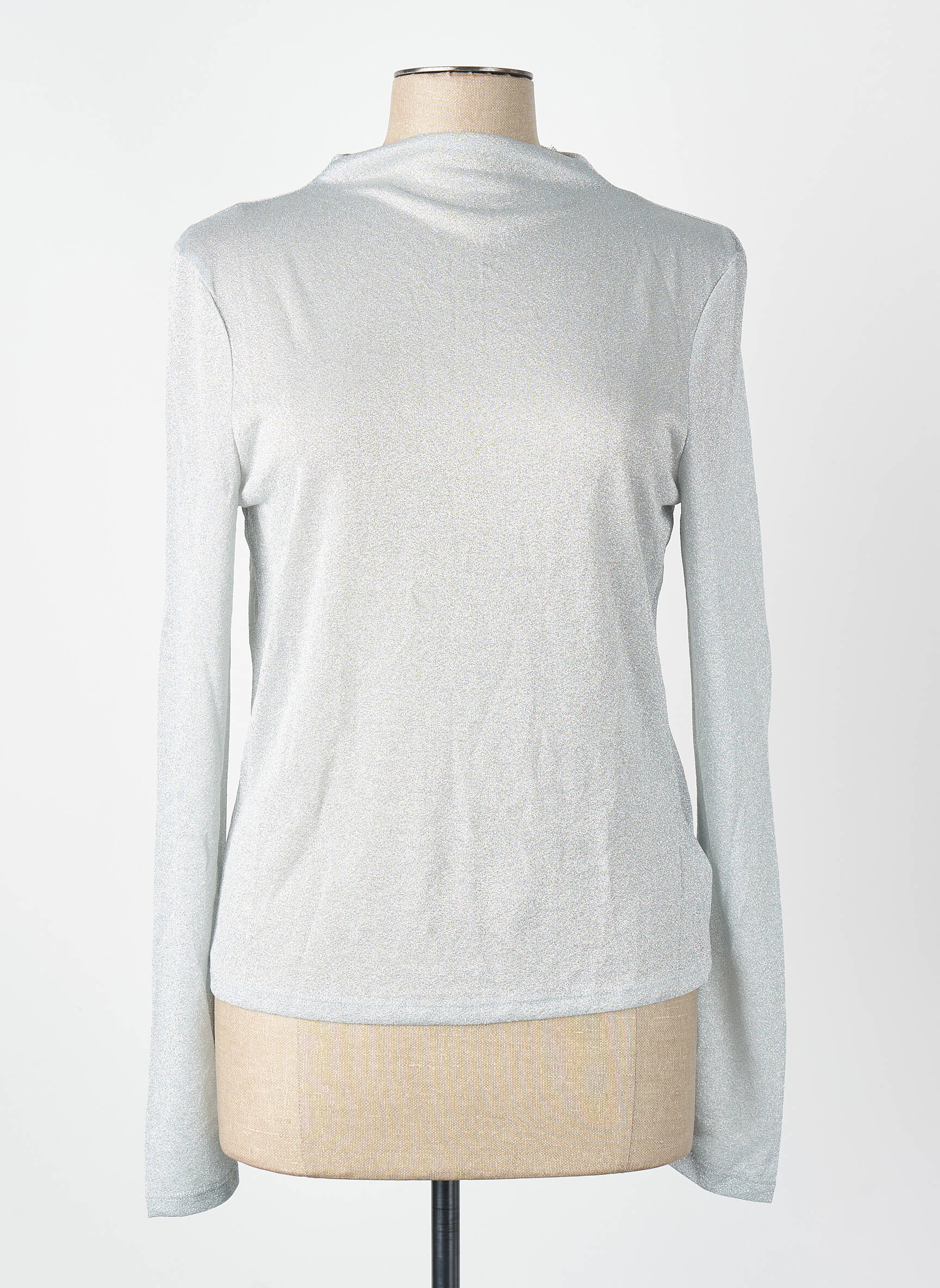 Top argintiu GINA TRICOT femeie