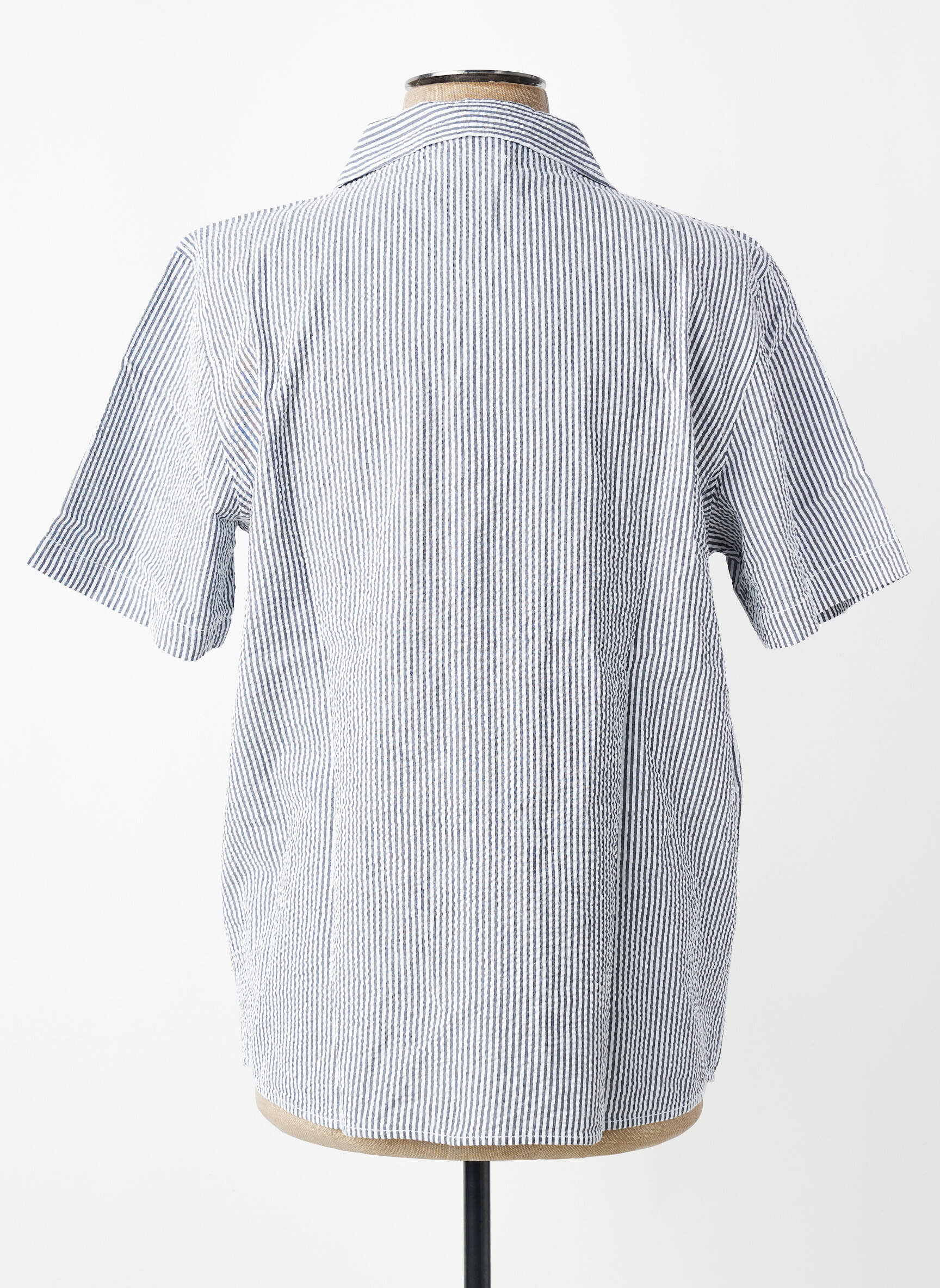 Cămașă cu mâneci scurte albastru KNOWLEDGE COTTON APPAREL bărbat