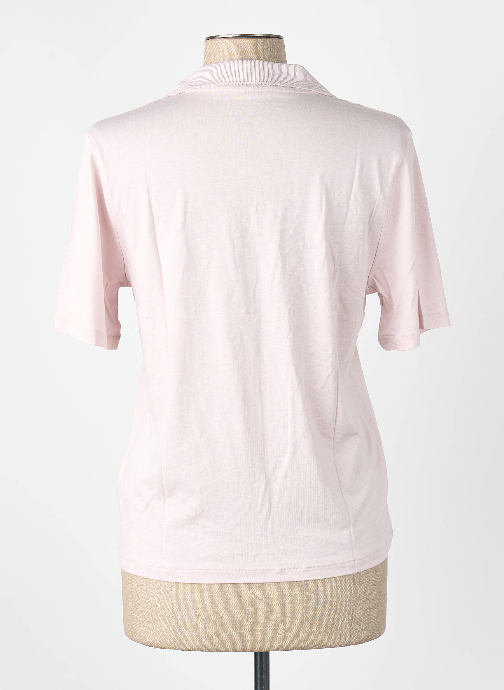 Tricou roz MAJESTIC FILATURES femeie