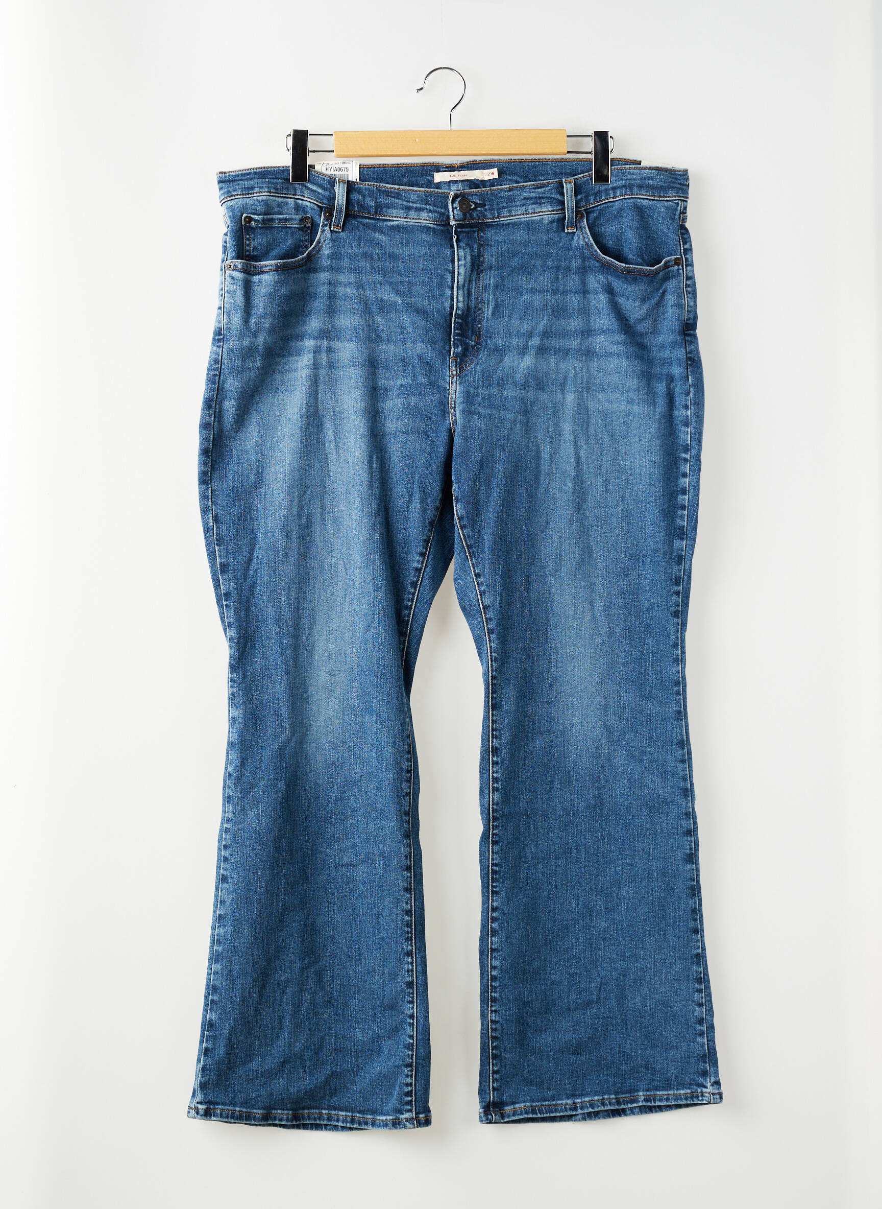 Blugi bootcut albastru LEVI'S femeie