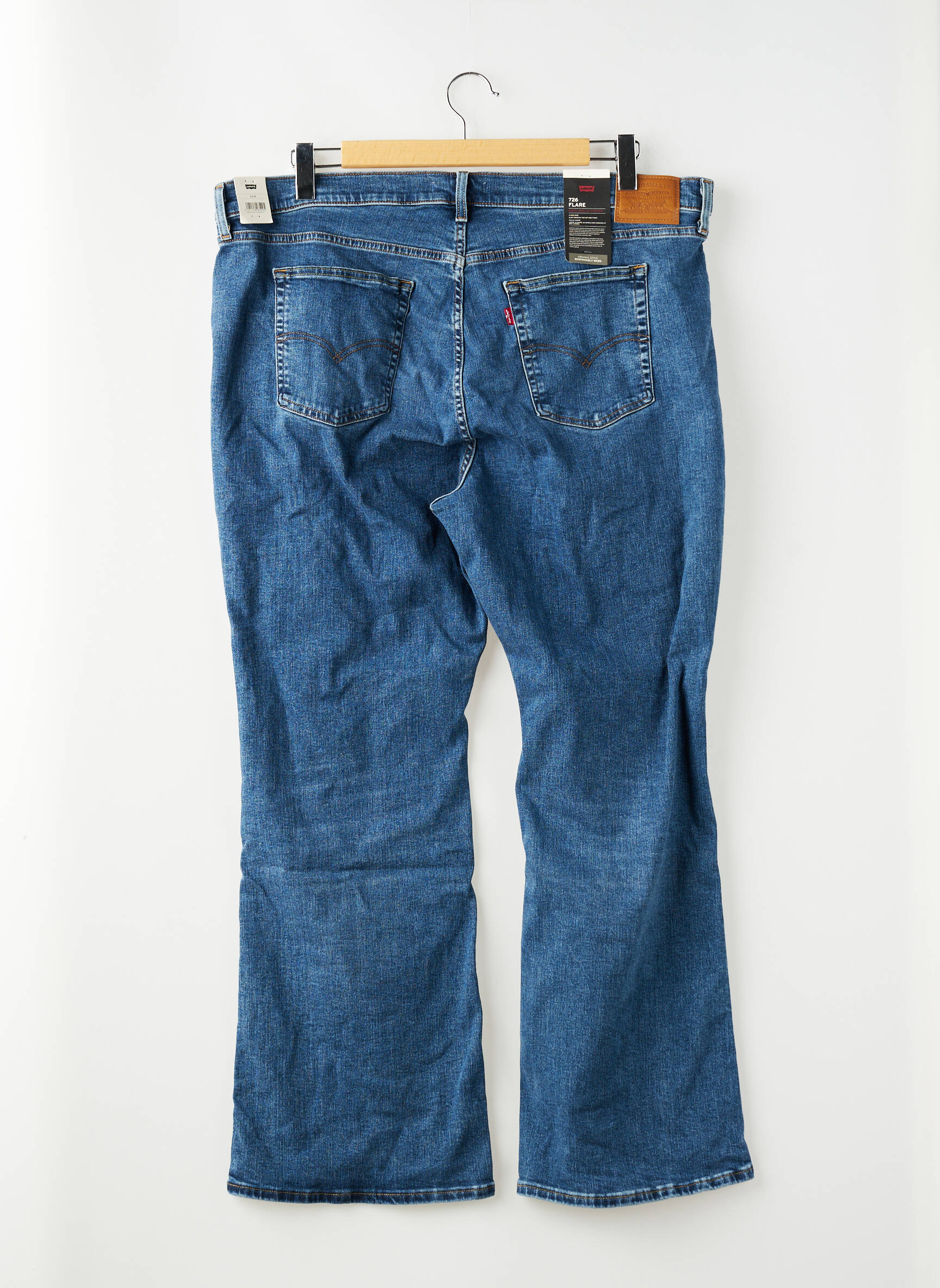 Blugi bootcut albastru LEVI'S femeie