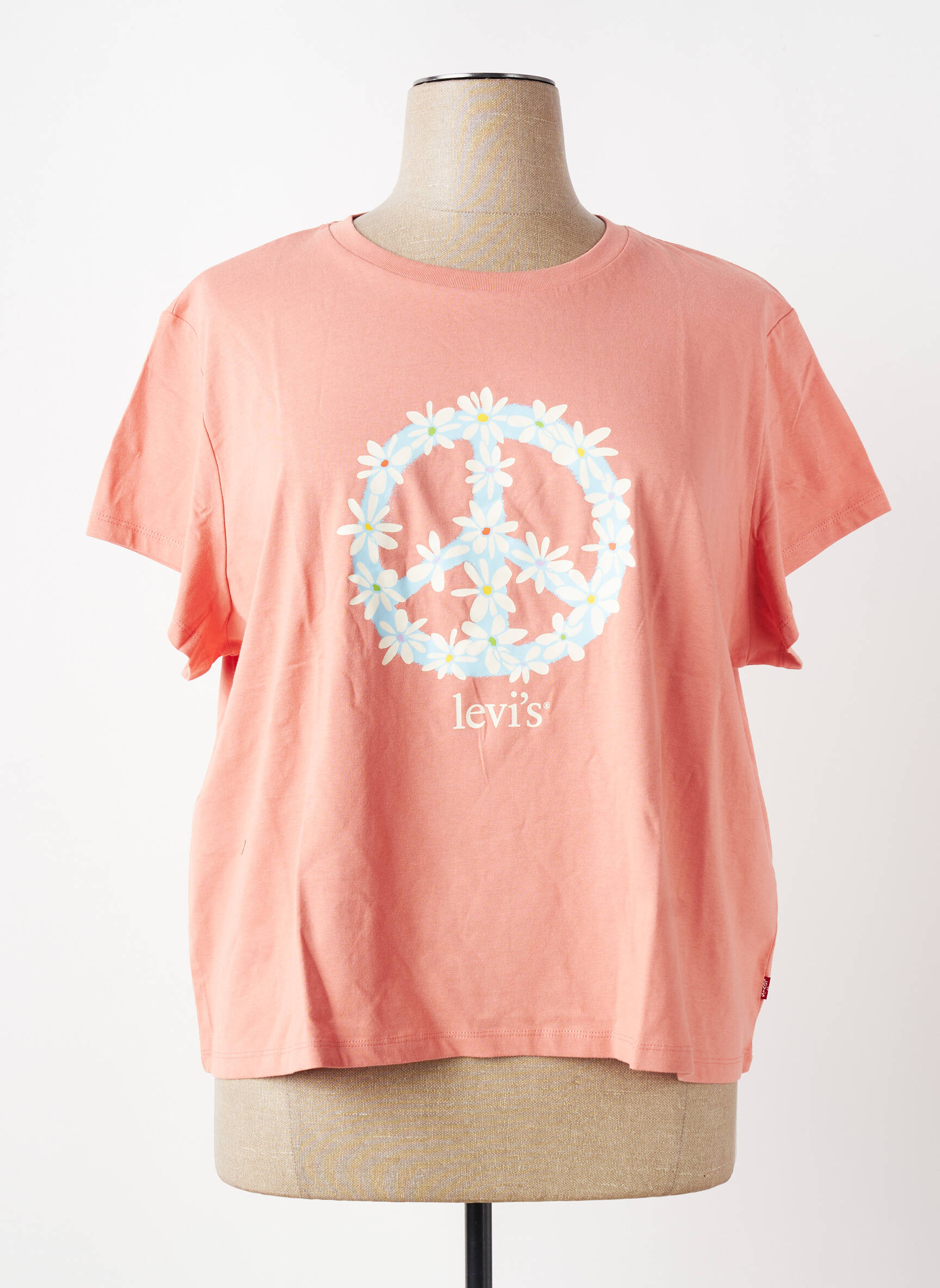 Tricou roșu LEVI'S femeie
