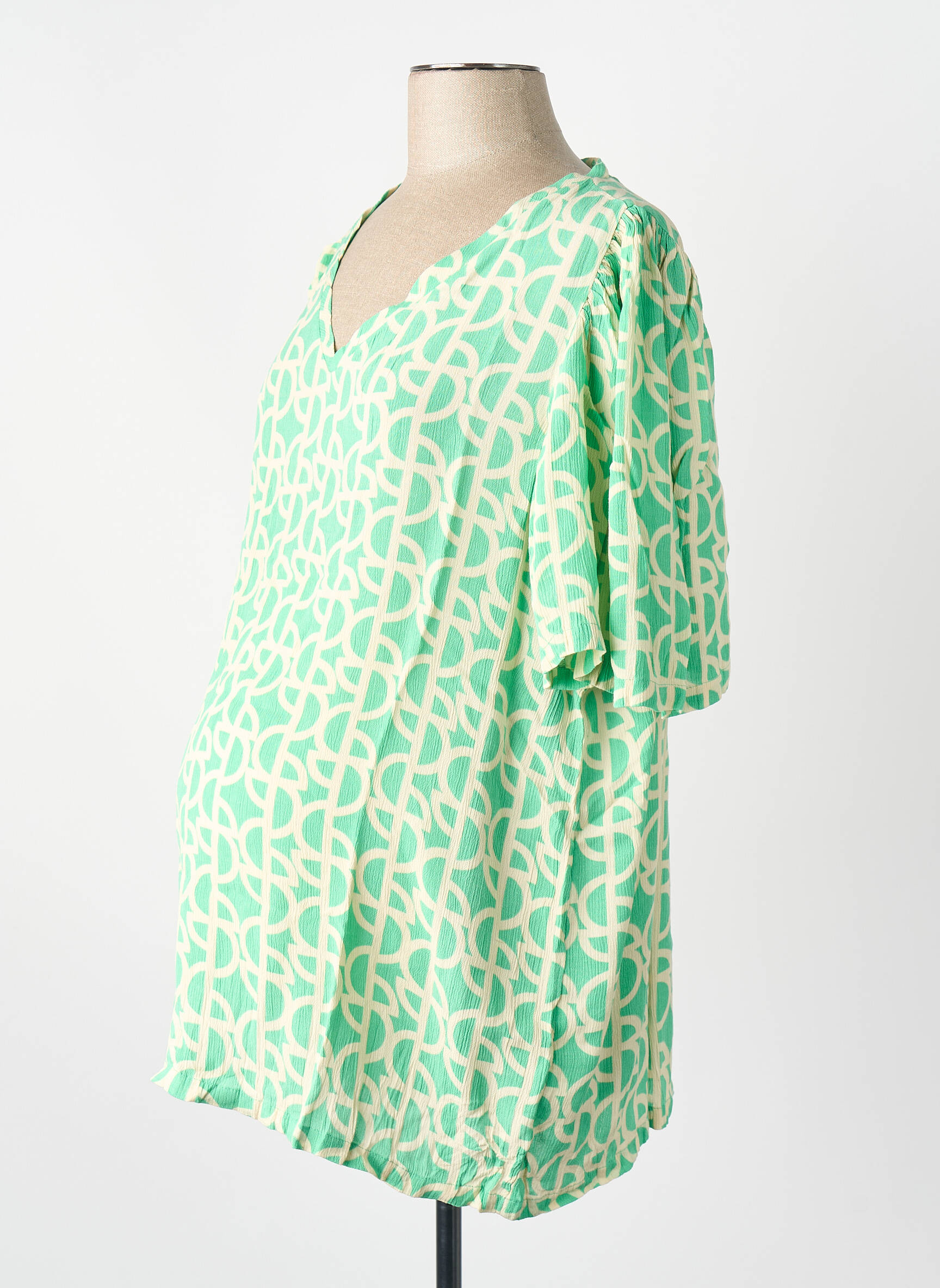 Top verde SUPERMOM femeie