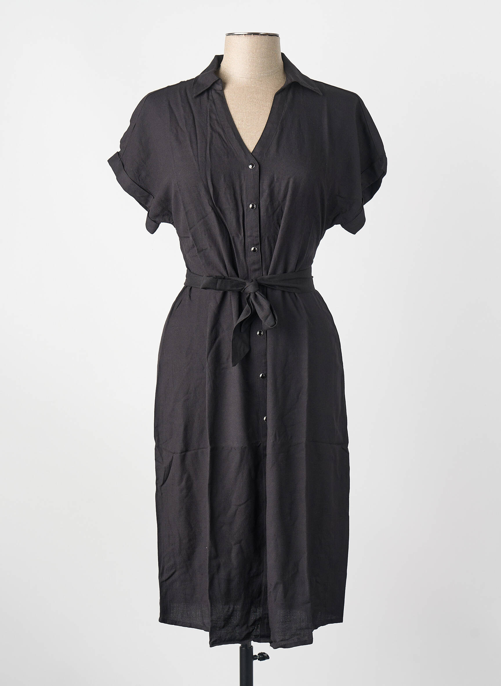 Rochie midi negru SUPERMOM femeie